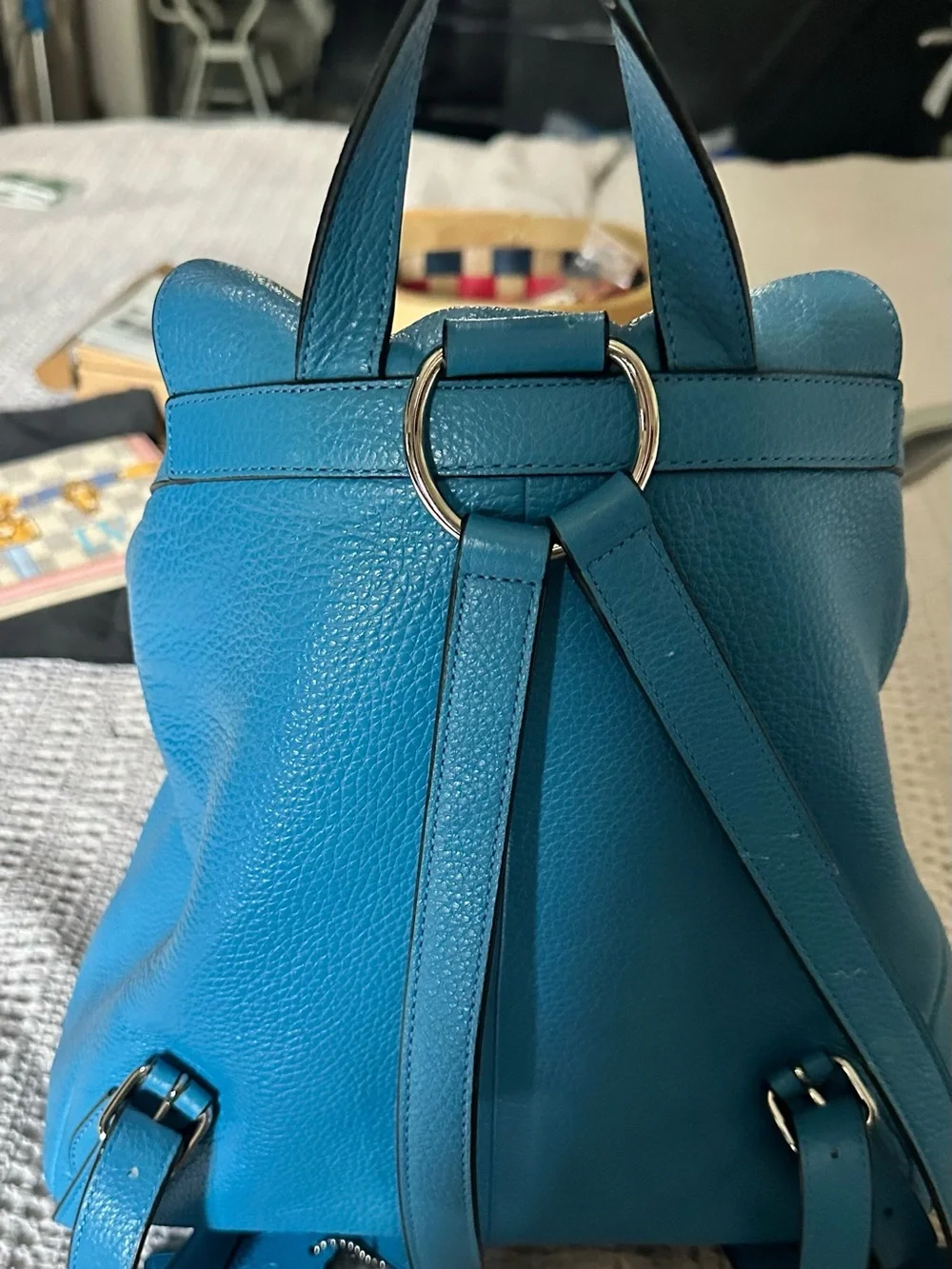 Coach pebbled leather